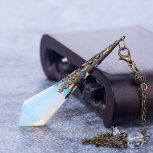 Natural Opalite Pendulum - 3 Styles