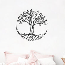 Load image into Gallery viewer, Tree Of Life Wall Art Decals Symbol Of Connection Spiritual Yoga Vinyl Wall Sticker Home Living Room Wall Mural Art Decoration