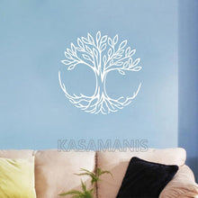 Load image into Gallery viewer, Tree Of Life Wall Art Decals Symbol Of Connection Spiritual Yoga Vinyl Wall Sticker Home Living Room Wall Mural Art Decoration