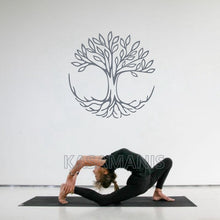 Load image into Gallery viewer, Tree Of Life Wall Art Decals Symbol Of Connection Spiritual Yoga Vinyl Wall Sticker Home Living Room Wall Mural Art Decoration