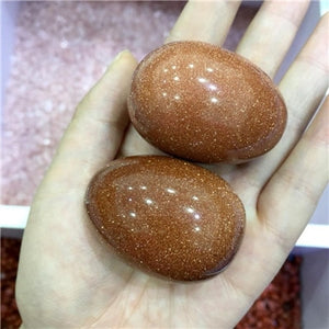 Choice of 14 Styles: 100% Natural Quartz Crystal Egg