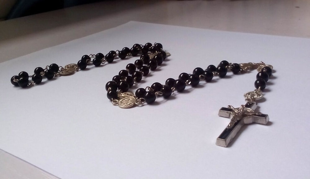 Black Onyx Prayer Beads