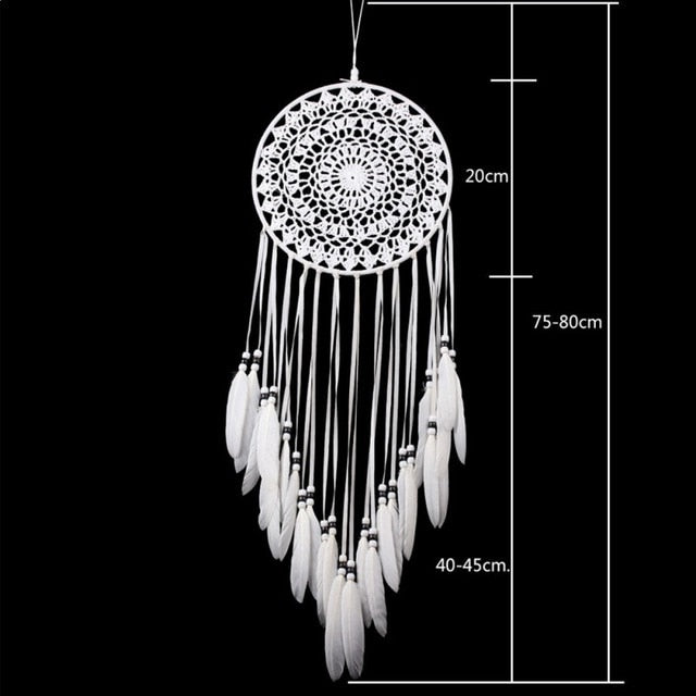 White Feather Dream Catcher