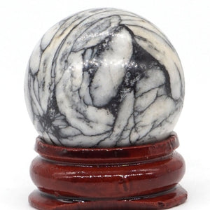 30mm Natural Stone Sphere - 36 Styles