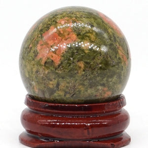 30mm Natural Stone Sphere - 36 Styles