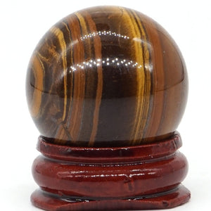 30mm Natural Stone Sphere - 36 Styles