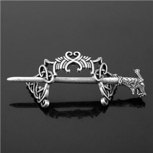 Norse Viking Hair Sticks Runes Dragon Hairpin Knot Amulet Haeds Hair Clips Stick Slide Accessories For Wedding Jewelry