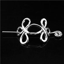 Load image into Gallery viewer, Norse Viking Hair Sticks Runes Dragon Hairpin Knot Amulet Haeds Hair Clips Stick Slide Accessories For Wedding Jewelry