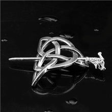 Load image into Gallery viewer, Norse Viking Hair Sticks Runes Dragon Hairpin Knot Amulet Haeds Hair Clips Stick Slide Accessories For Wedding Jewelry